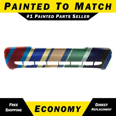 New Painted to Match - Front Bumper Cover For 1998-2011 Ford Crown Victoria Vic Foto 1 de 4