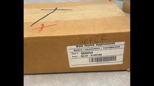 00609254 (609254) New OEM Bosch Refrigeration Appliance Compressor Start Relay - Picture 1 of 3