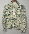 NWT Disney Women’s Size XS The Lion King In The Jungle Jacket By Mink Pink
