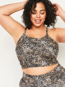 Old Navy New size XL Light Support PowerSoft Plus-Size Long-Line Sports Bra - Picture 1 of 1