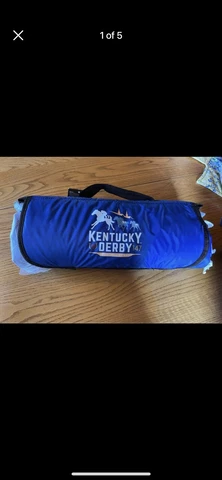 Kentucky Derby Waterproof Travel Blanket Cover