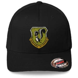 Lockheed Martin Skunk Work Vintage logo Hat Baseball Cap Printed Emblem S/M,L/XL - Picture 1 of 8