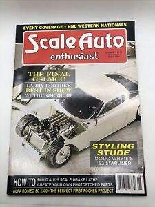 Scale Auto Enthusiast Magazine Aug 1994 Vol 16 No 2 Larry Booth's 57 Thunderbird