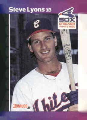 1989 Donruss #253 Steve Lyons - Image 1 of 2