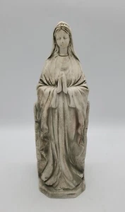 1950s Chalkware Virgin Mary Madonna Planter National Potteries Bedford Ohio 8” - Picture 1 of 8