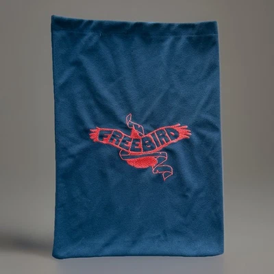 1 Freebird Bolsa de Polvo Negra Bolsa de Almacenamiento de Zapatos Rojo Bordado Boho Western Foto 1 de 4
