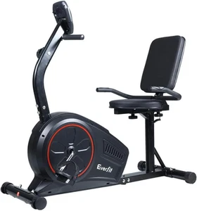 Everfit Exercise Bike, Elliptical Cross Trainer Stationary Cardio Training Bi... - Picture 1 of 14