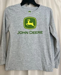 John Deere Youth Long Sleeve Logo Tee – Size L (14–16) - Picture 1 of 4