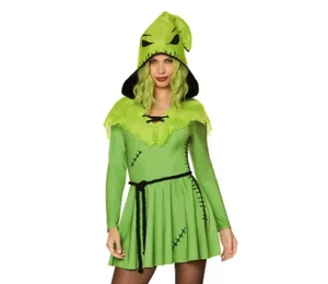 Erwachsene Oogie Boogie Kleid Kostüm The Nightmare Before Christmas S M L XL - Bild 1 von 3