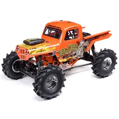 Losi 1/8 LMT Mega Truck Bog Hog 4S 4X4 RTR Brushless Mega Truck, Orange - Image 1 of 4