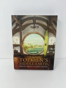 The Maps Of Tolkien's Middle-Earth by Brian Sibley Hardcover Two Book Set - 2003 - Picture 1 of 7
