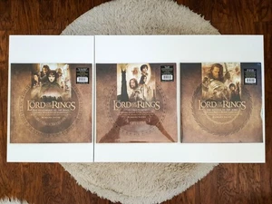 The Lord of the Rings Trilogy by Howard Shore Palantir Clear Vinyl (NEW/MINT) - Picture 1 of 10