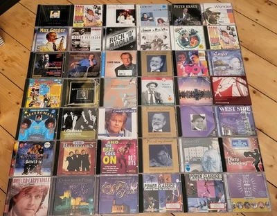 42 CDs Rock'n'Roll Jazz Pop Schlager Klassik Musical Ballade Folk Classical - Bild 1 von 4
