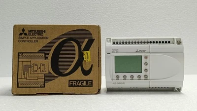 MITSUBISHI AL2-14MR-D Logic Module PLC Relay 24V DC | NEW - Image 1 of 4