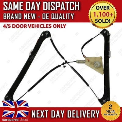 AUDI A3 8P 2003-2013 FRONT RIGHT DRIVER SIDE WINDOW REGULATOR 4/5 DOORS - Image 1 of 3