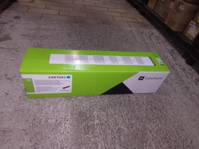 Lexmark 24B7582 Tonerkartusche Cyan 46.900 Seiten für Lexmark XC8355/XC9525 - Bild 1 von 2