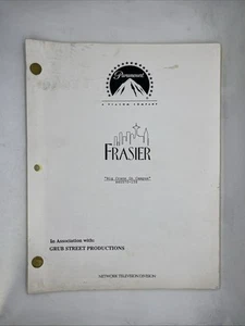 FRASIER 1999 TV Show Script "Big Crane On Campus" Kelsey Grammer Mark Reisman - Picture 1 of 5