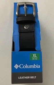 Columbia Sportswear Company Men's Leather Belt - Black - XL - (40-42). - Picture 1 of 4