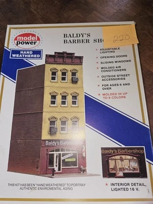 BALDYS BARBARA SHOP, MODEL POWER, SEE PHOTOS FOR DETAILS SOLD AS PICTURED - Image 1 of 4