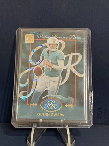 Donruss-Quinn Ewers Rated Rookies Retro #13 Miami Dolphins (RC) 2025 - Imagen 1 de 2