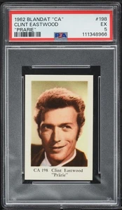 1962 Blandat 'CA'  * CLINT EASTWOOD * 'Prairie' * PSA 5 * POP 2 - Picture 1 of 2