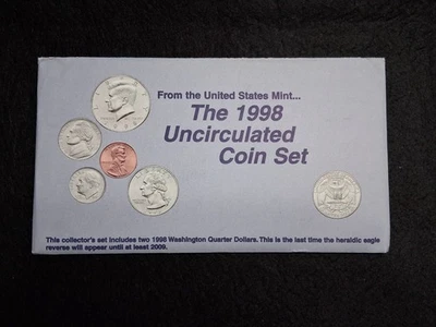 1998 US Mint Set P and D - Image 1 of 3