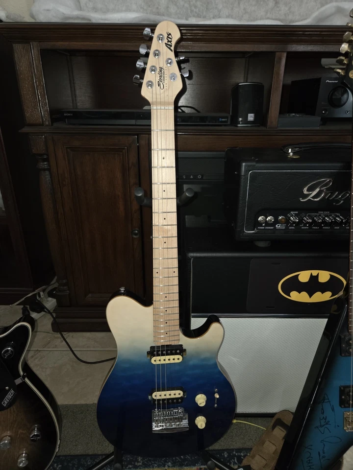 Barely Used AX3QM-SPB-M1 Music Man Axis by Earnie Ball - Image 1 of 1