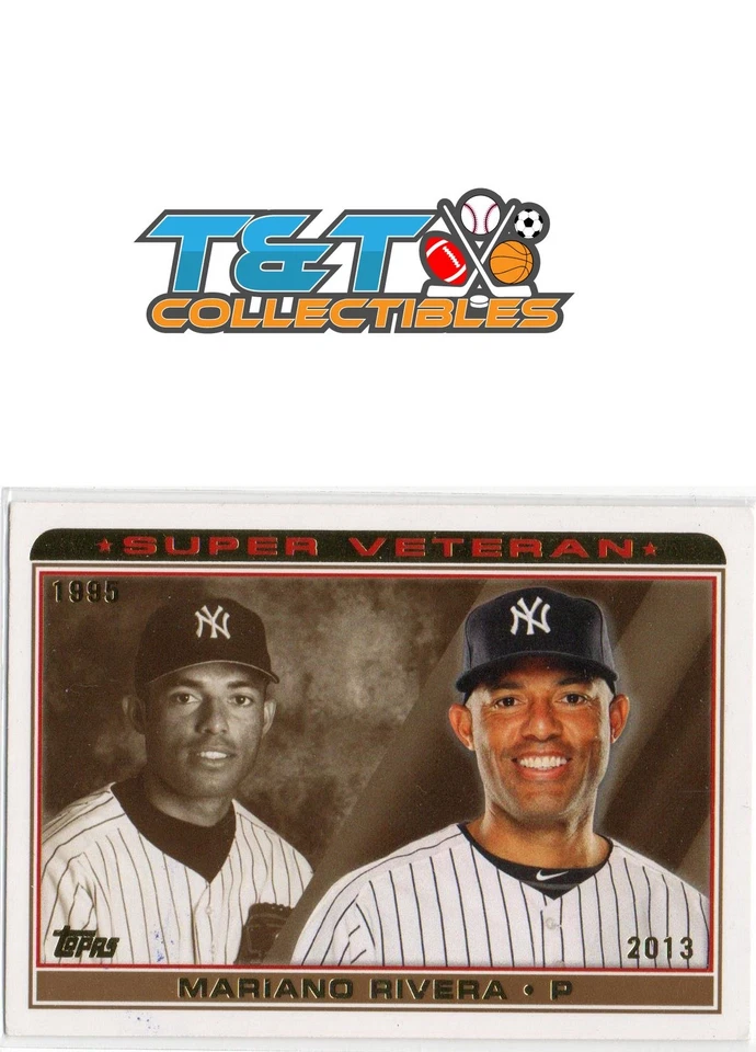 2014 Topps Super Veteran #SV-15 Mariano Rivera New York Yankees 4A - Image 1 of 1