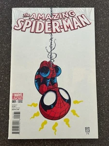Amazing Spider-Man #1 Skottie Young Variante 2014 casi nuevo - Imagen 1 de 7