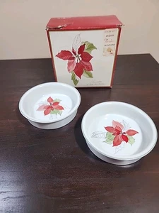 Block Spal Portugal Mary Lou Goertzen Weihnachtsstern 2er Set Weinflaschenuntersetzer - Bild 1 von 7