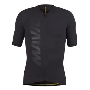 Mavic Aksium Short Sleeves Bicycle Cycle Bike Jersey Black - Picture 1 of 5