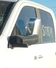 Espejo retrovisor de puerta del conductor Dodge Ram 2500 LH 2019-2022 vista lateral OEM Foto 1 de 4