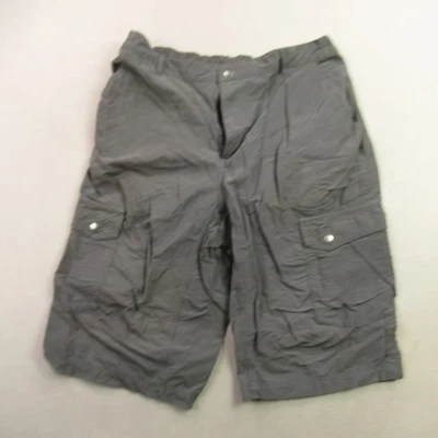 Novara Shorts Mens Large Pocket Button Lightweight Outdoors Cargo Long Gray - Image 1 of 4