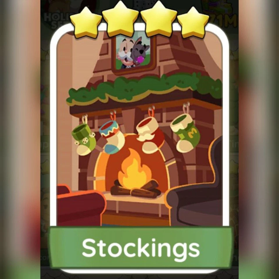 1 x Stockings (⭐⭐⭐⭐) Set - 16 - Mono_poly_ Go sticker (Fast sending) - Image 1 of 1