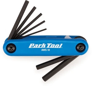 Park Tool AWS-10 Fold Up Hex Wrench Allen Key Set - Picture 1 of 1