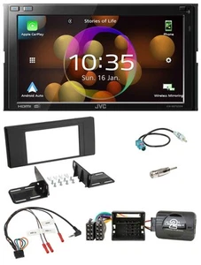 JVC DAB Lenkrad 2DIN Bluetooth USB Autoradio für Land Rover Range Rover Vogue 20 - Bild 1 von 12
