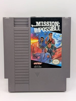 Mission Impossible NES Nintendo Entertainment System  - Image 1 of 4