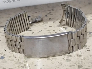 Vintage Uhr AISI 304 Edelstahl Armband 20mm gebraucht - Bild 1 von 13