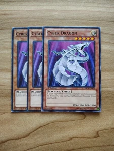Yu-Gi-Oh! - Cyber Dragon 3X - Complete Playset - Picture 1 of 1