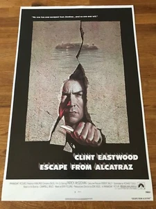  Movie Poster Escape from Alcatraz  430mm x 670mm (Bit Bigger Than A2) - Imagen 1 de 6