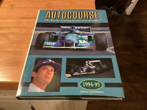 1994-95 Autocourse Grand Prix  Annual Schumacher Formula 1 3 3000 Auto Racing