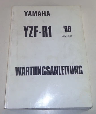 Manual De Taller Yamaha YZF-R 1 De 1998 - Imagen 1 de 2