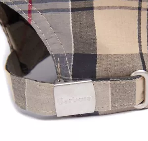 🔵 Barbour – Cappello Tartan Sports MHA0617 Beige TN31 T.U. New SS25 - Imagen 1 de 2