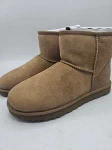 NEW UGG Women's Classic Mini ii Winter Boot Chestnut Size 6 1016222 - Picture 1 of 4