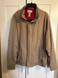 Cutter & Buck Tan Men’s Windbreaker Size L - Picture 1 of 15