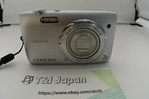 (As is)Nikon Coolpix S3500 20.1MP 7x Zoom Compact Digital Camera some issues - Picture 1 of 13