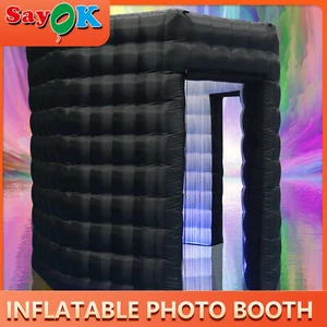 Achteck aufblasbare 360 Photo Booth Gehäuse Kulisse für Event Party Hochzeit - Bild 1 von 10