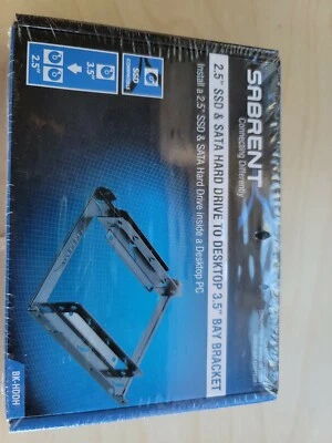Sabrent BK-HDDH 2.5'' SSD & SATA Disco Duro a Escritorio 3.5" Soporte Bahía SELLADO Foto 1 de 4