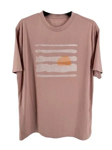 American Eagle Men's Pink Super Soft Short Sleeve Graphic T-Shirt Size Large - Picture 1 of 4