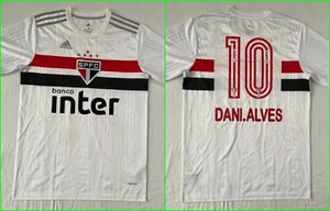 Adidas Dani Alves #10 Sao Paulo FC 2020 2021 Home Fußball Shirt Fußball Trikot L - Bild 1 von 24